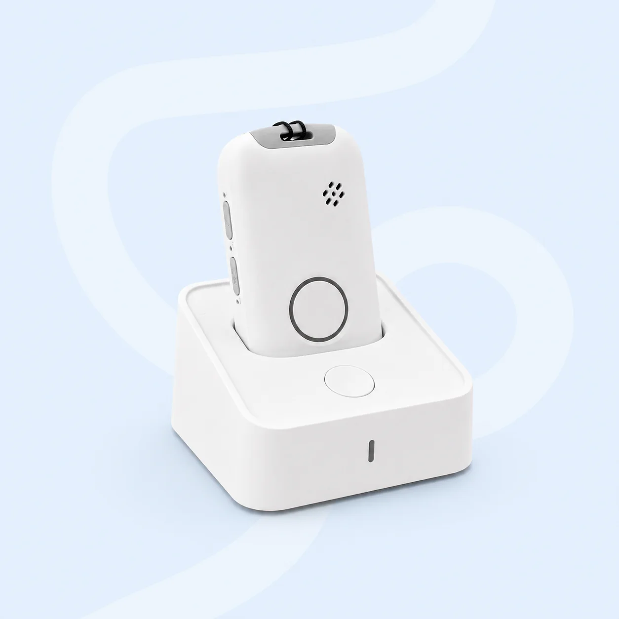 , Mobile Safety SOS Pendant (White), 